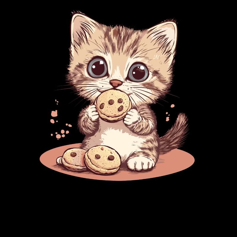 Chat biscuit mignon