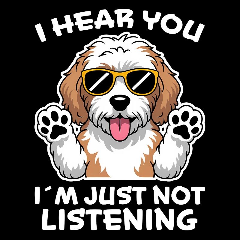 Cockapoo Saying Dogs Funny Cockapoo Gift
