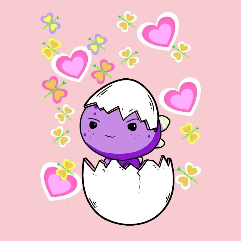 Dragon Easter Easter Egg Eggshell Dragon Child Baby