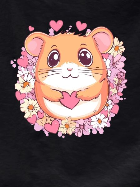 Hamster mit Herz
