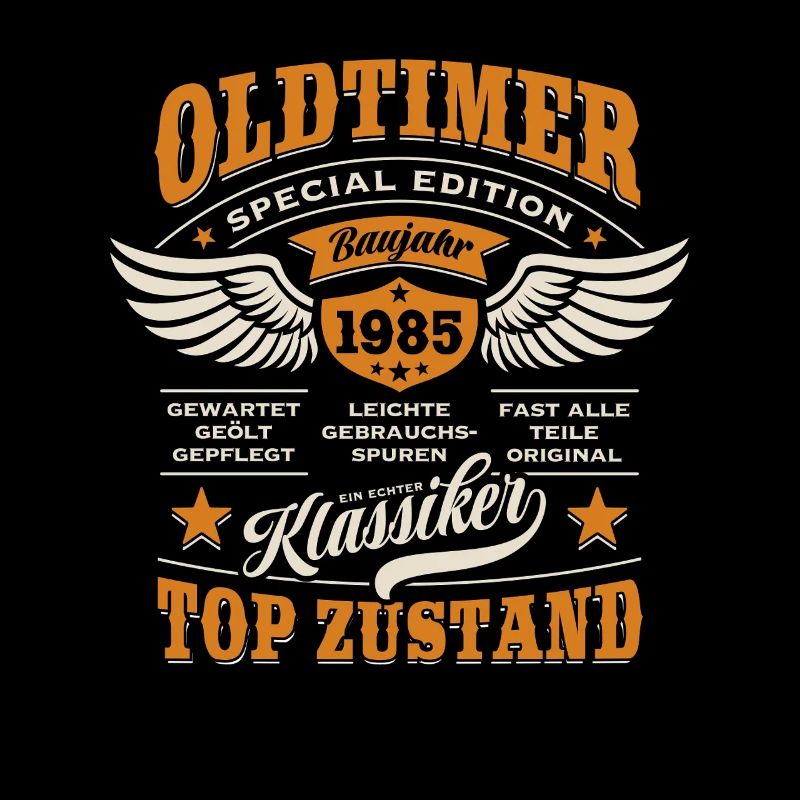 Oldtimer Baujahr 1985 - Geburtstag - Geschenk