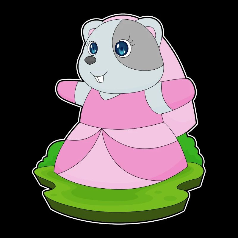 Hamster Bridal Veil Wedding