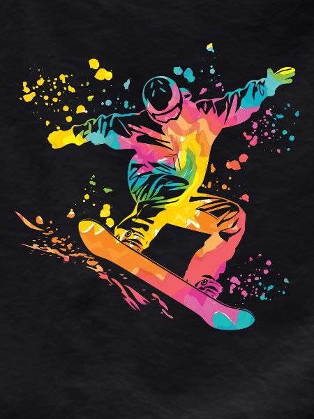 Snowboarder Snowboarding Snowboard