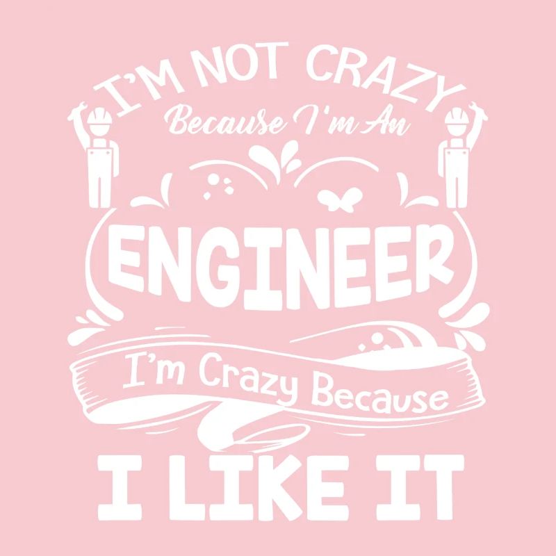 Engineer I am Crazy Because I Like It