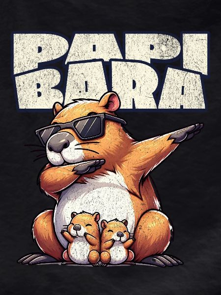 Papibara Capybara Father Dad