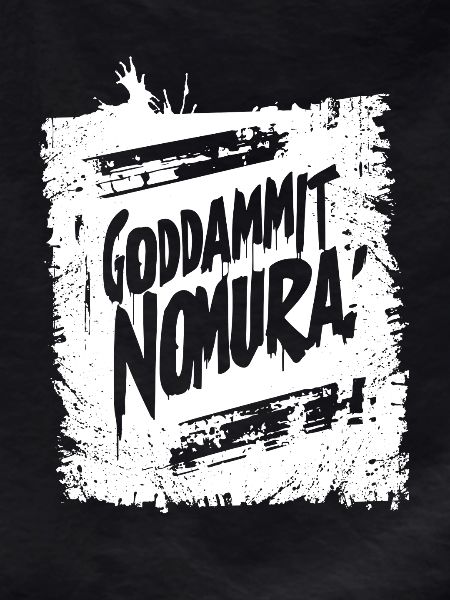 Goddammit Nomura – Graffiti Design