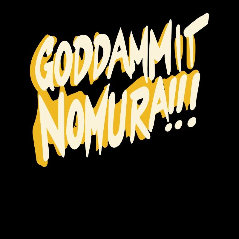 Goddammit Nomura – Gelbes Design