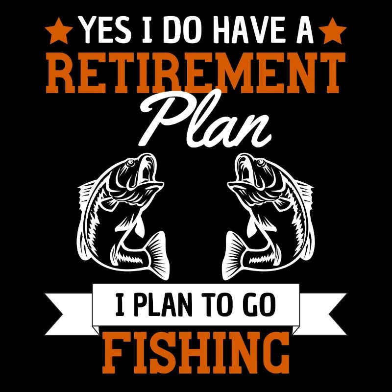 Lustiger Rente Angler Spruch Ruhestand