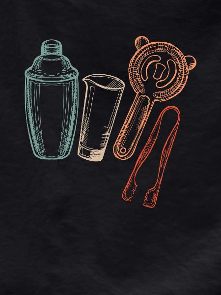 Bartender Tools Illustration