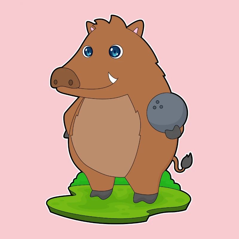 Boar Bowling Boule de bowling