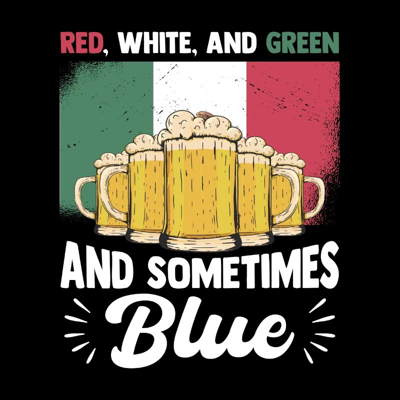 Fiesta mexicaine Siesta Rouge Blanc Vert Bleu