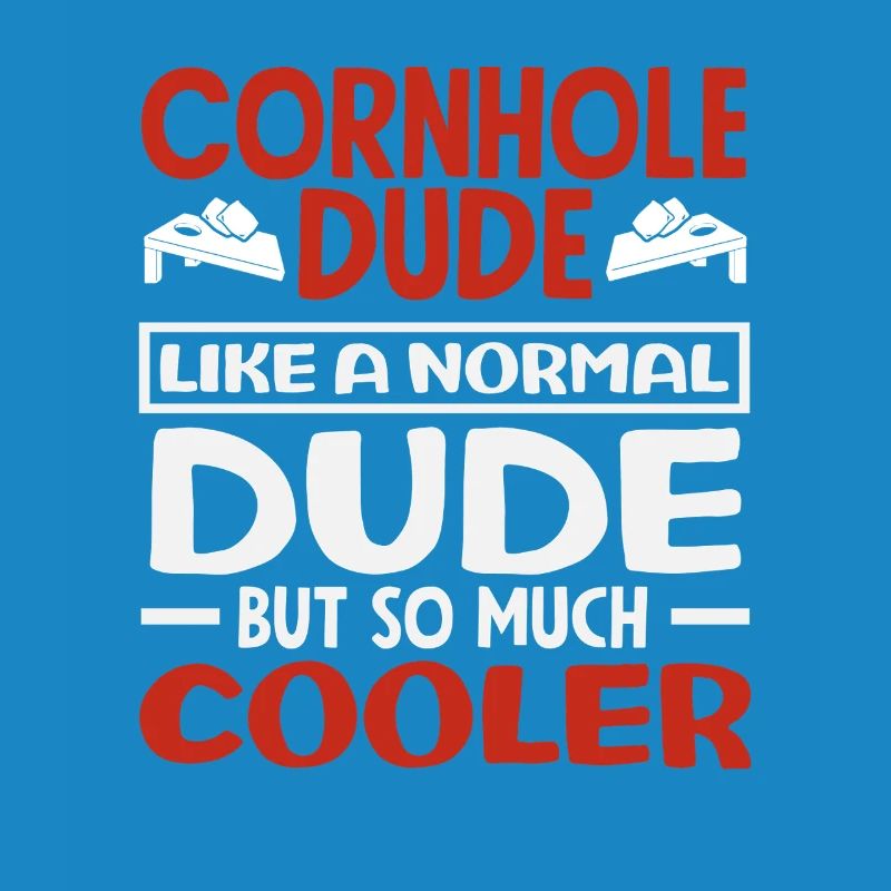 Cornhole Dude Cooler Cornhole Lover