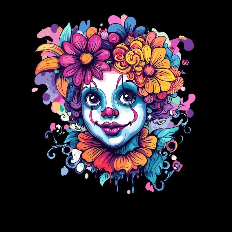 Floral Clown Joy