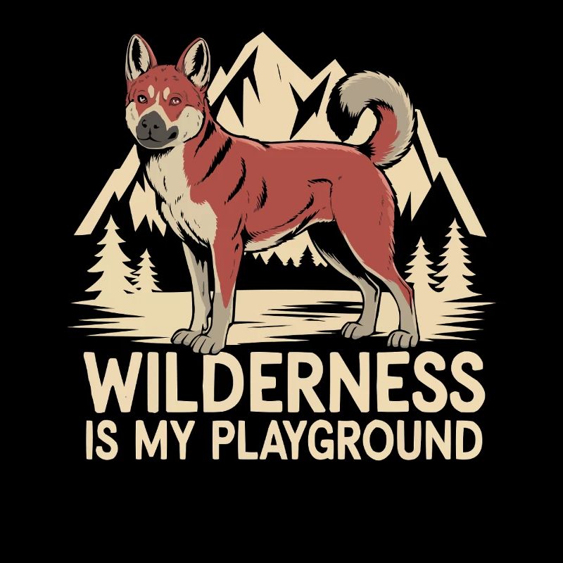 Dhole Lover Faune Canidé Chien sauvage asiatique