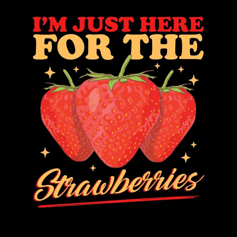 Erdbeeren Erdbeere Strawberry Geschenk