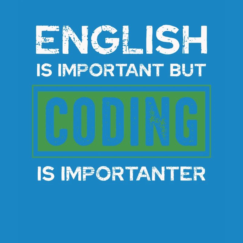 L’anglais est important, mais la programmation l’est