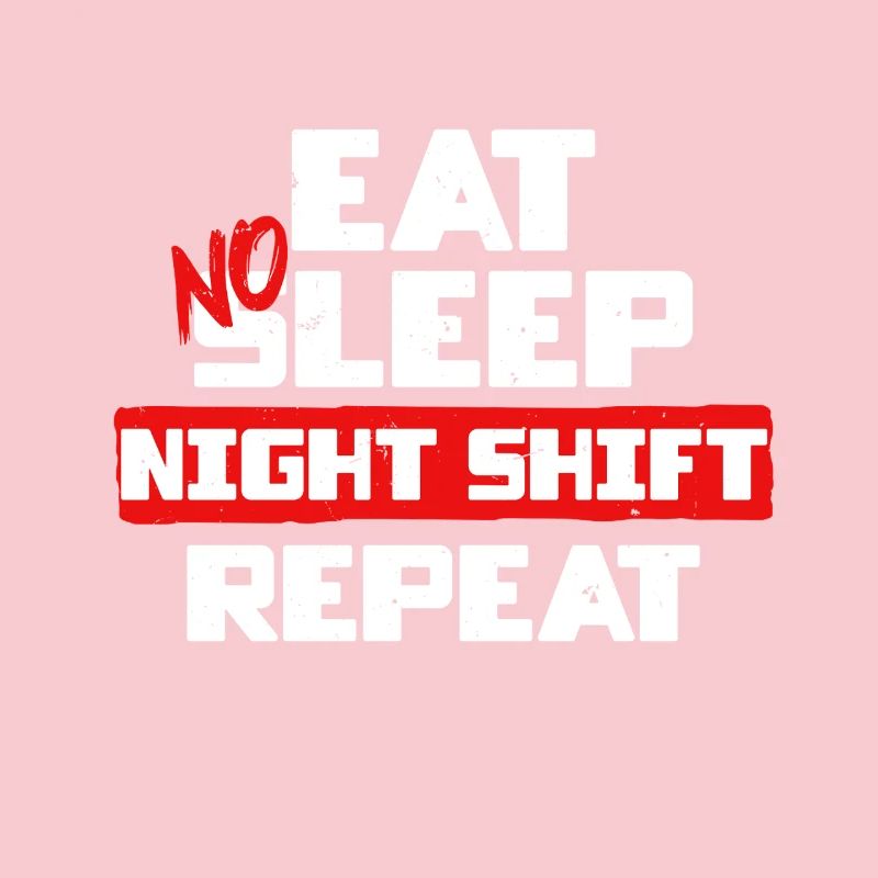 Docker Worker Eat No Sleep Night Shift Répéter