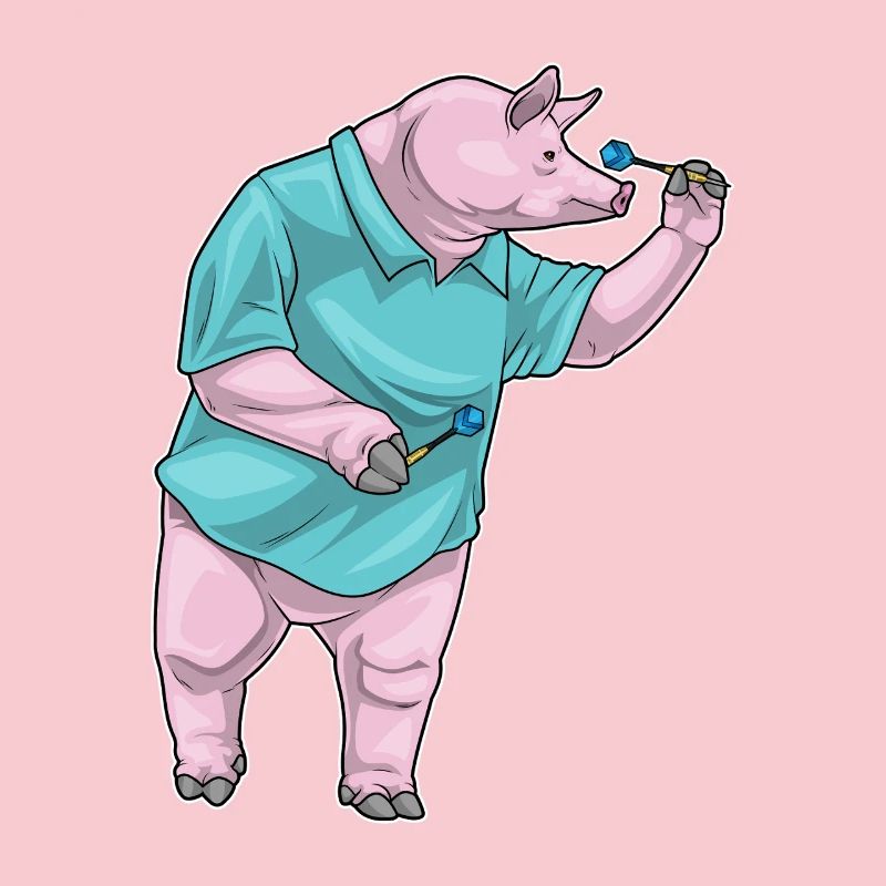 Fléchette cochon Fléchette