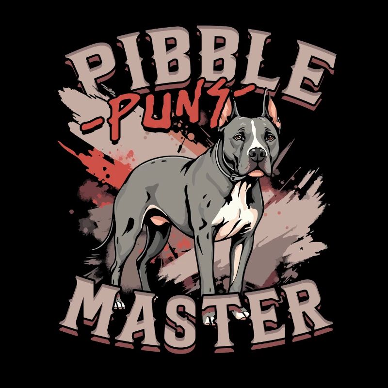 Pitbull Pitbulls Pibble Puns Master