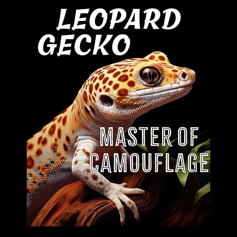 LEOPARD GECKO MASTER OF CAMOUFLAGE
