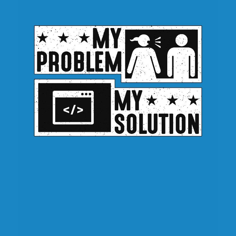 Online Coder My Problem My Pictogram Dad Developer