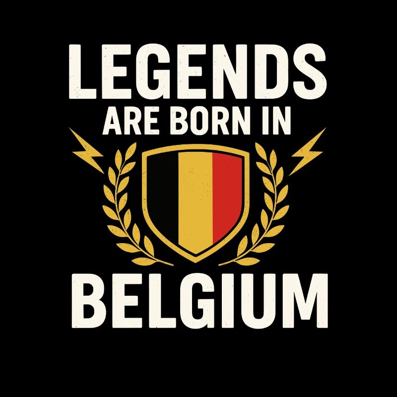 Legenden Belgien Belgier Spruch