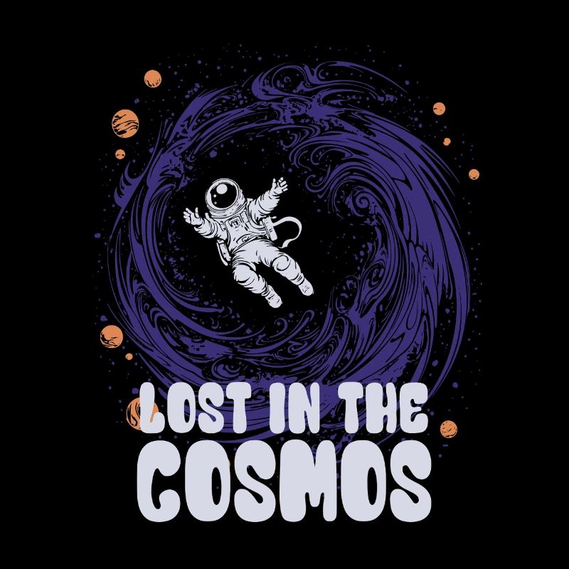 Perdu dans le cosmos - Astronaute - Espace