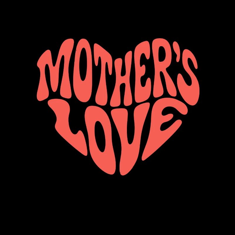 Unendliche Liebe Einer Mutter Und Herzvolle