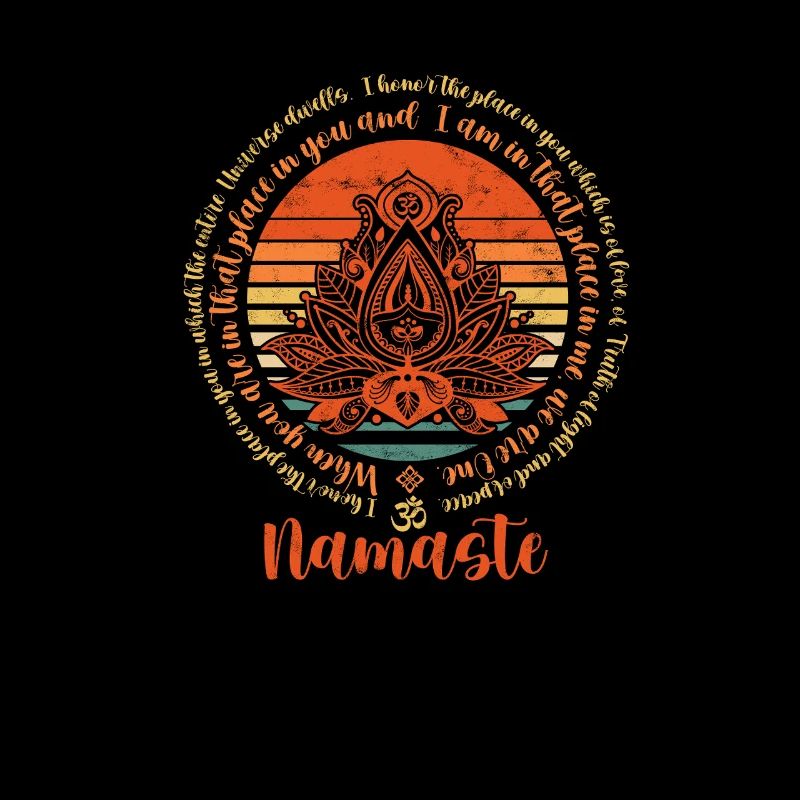 Namaste, wir sind eins, umarme die kollektive Stille -