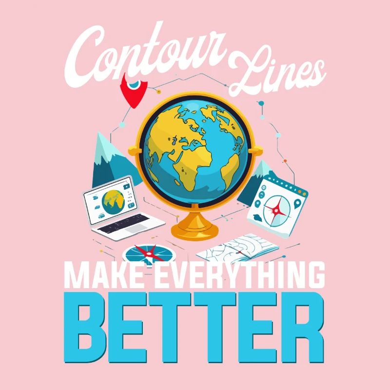 Geographic Information Systems Contur Lines