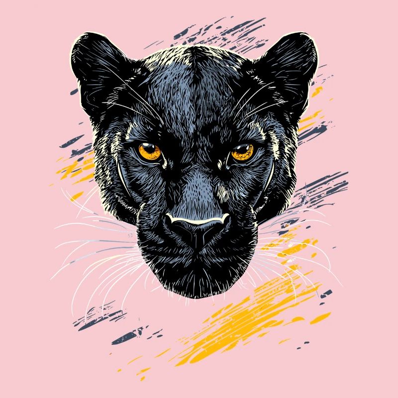 Panther Leopard Raubkatze Süße Großkatze Panter