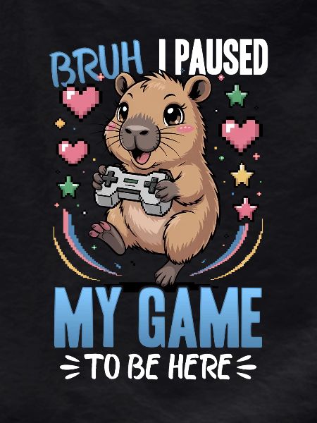 Capybara Gamer Gaming