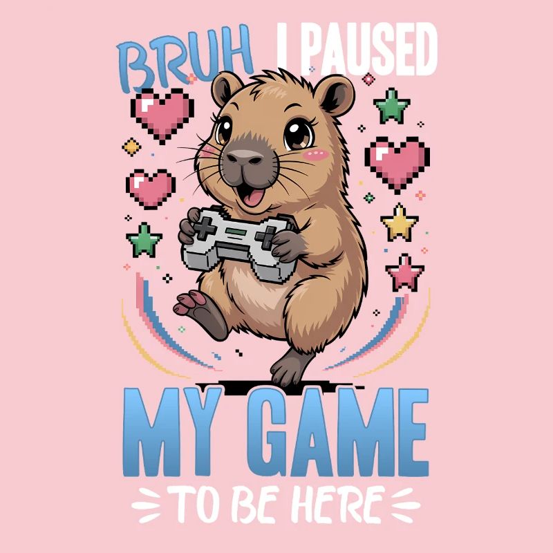 Capybara Gamer Gaming
