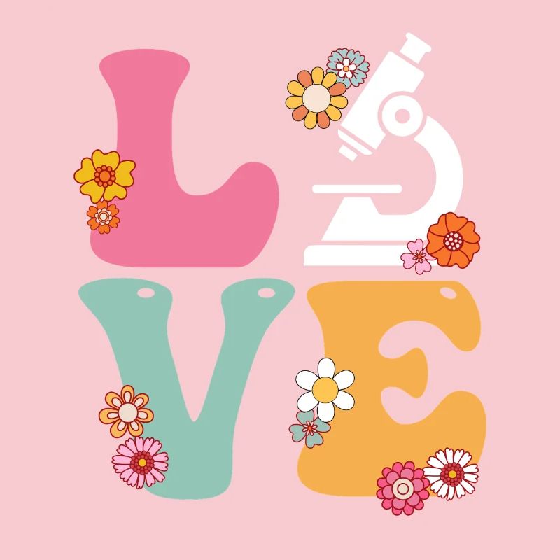 Amour Scientifique de laboratoire médical Boho Arc-en-ciel MLS