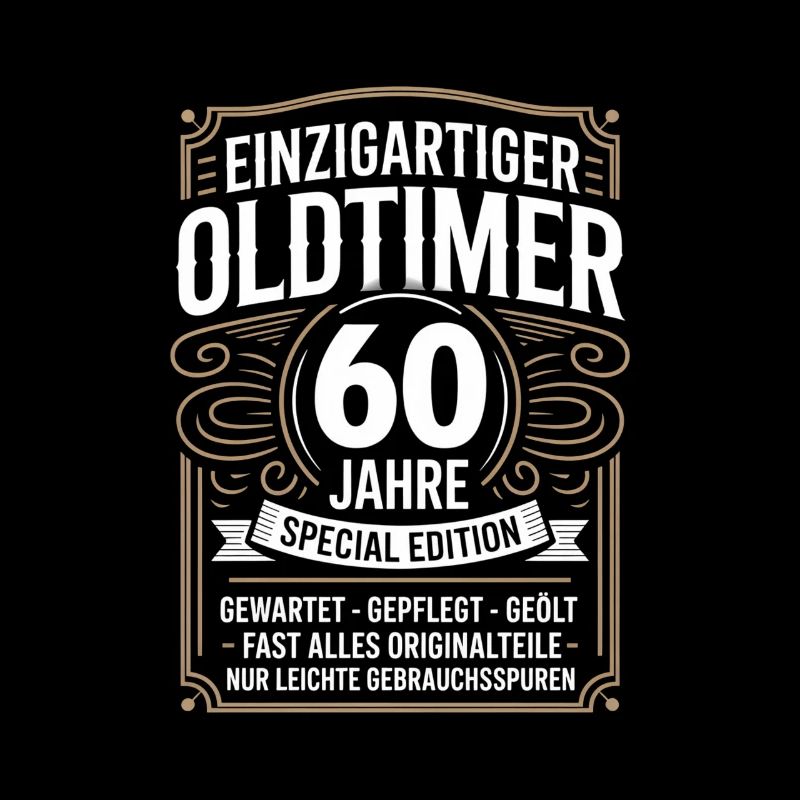 Einzigartiger Oldtimer 60 Jahre Special Edition