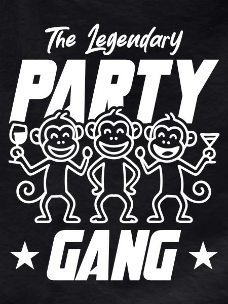Party Gang Monkey Funny