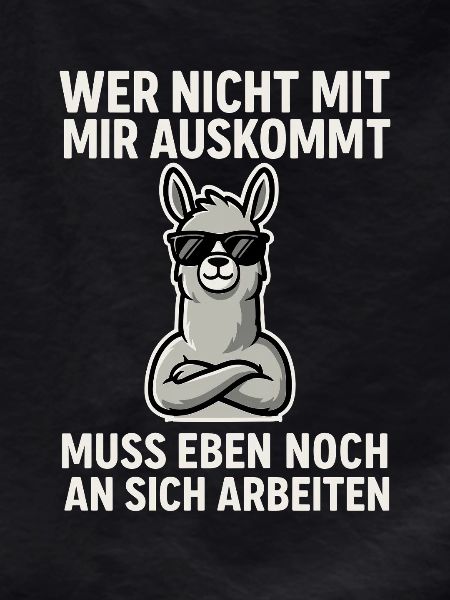 Confident Llama Saying