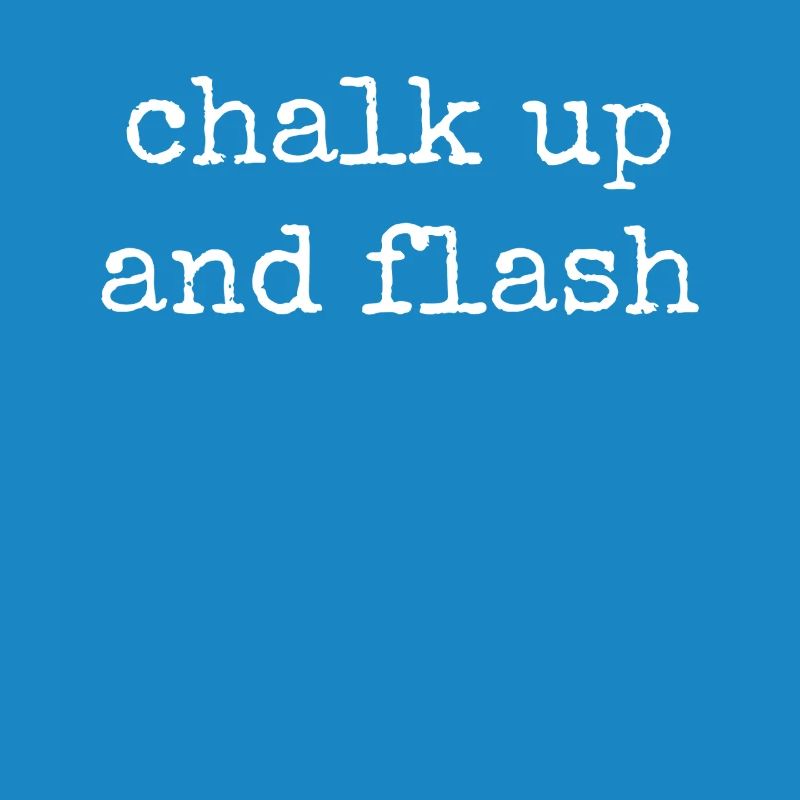 Boulderer Chalk Up et Flash Bouldering