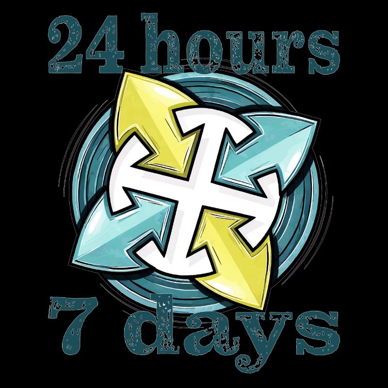 24 hours 7 days