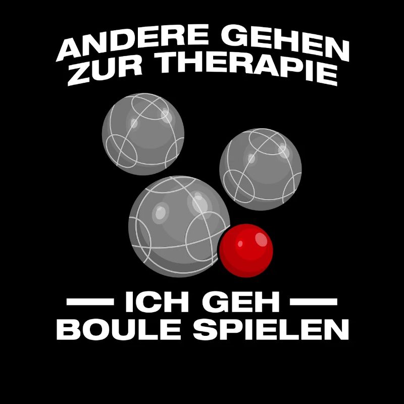 Therapie Petanque Boule Boulespieler