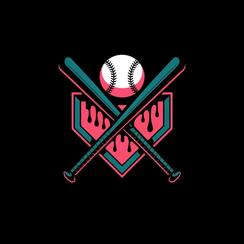 Baseball Eis Baseballschläger