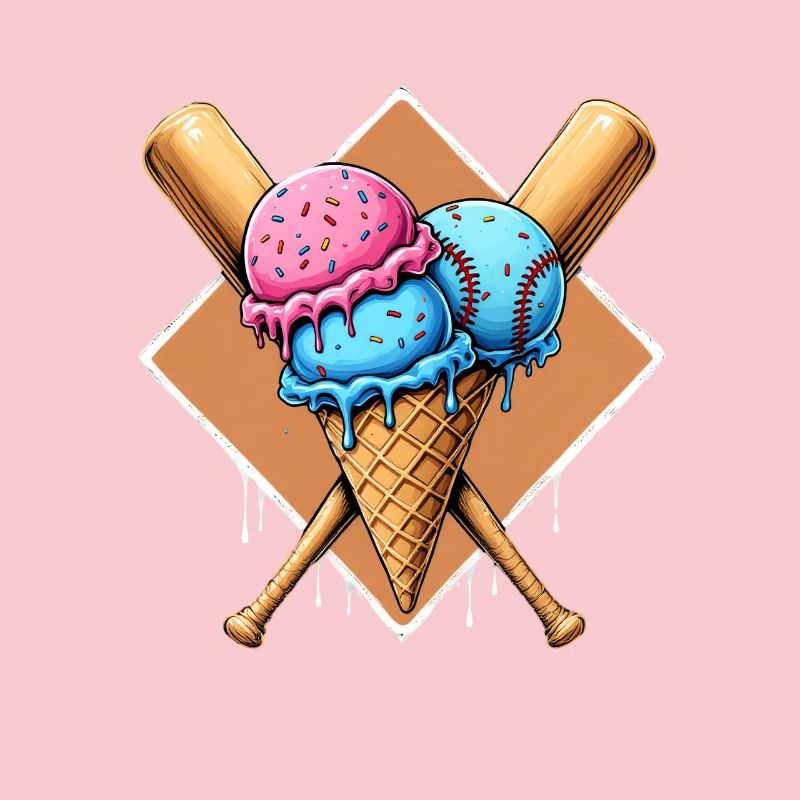 Baseball Eis Baseballschläger