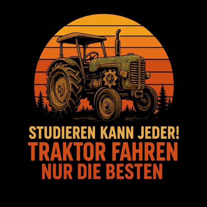 Only the best can study tractor driving