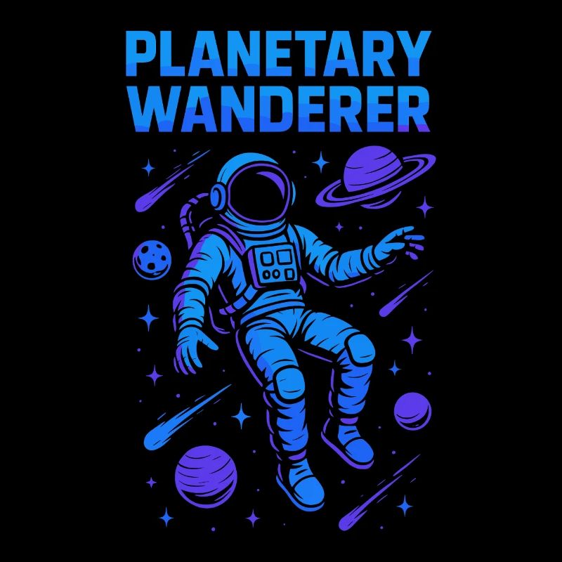 Nerd de l’espace design galaxie explorateur cosmique