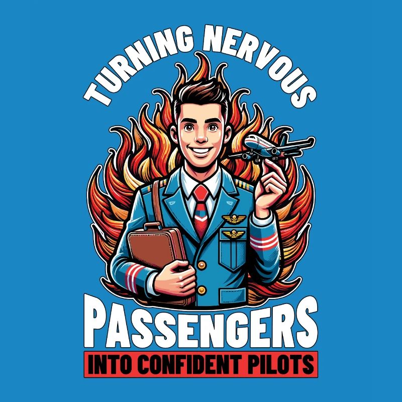 L’instructeur de vol devient nerveux