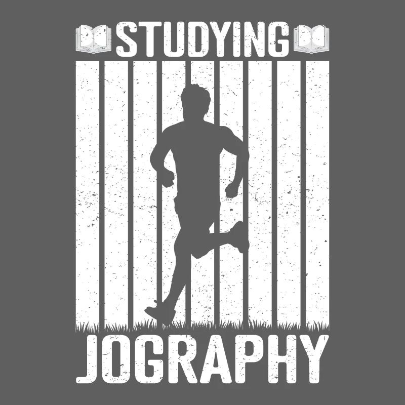 Marathon Runner Studying Jography Running