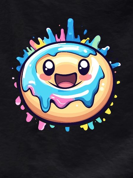 Donut with icing