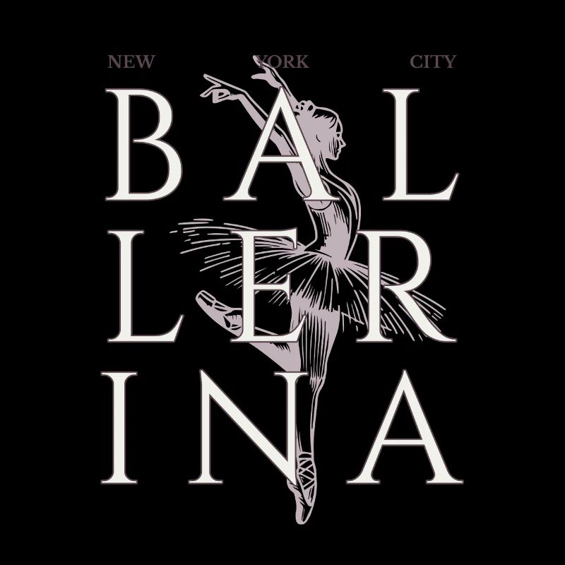 Cadeau de danseuse de danse ballerine