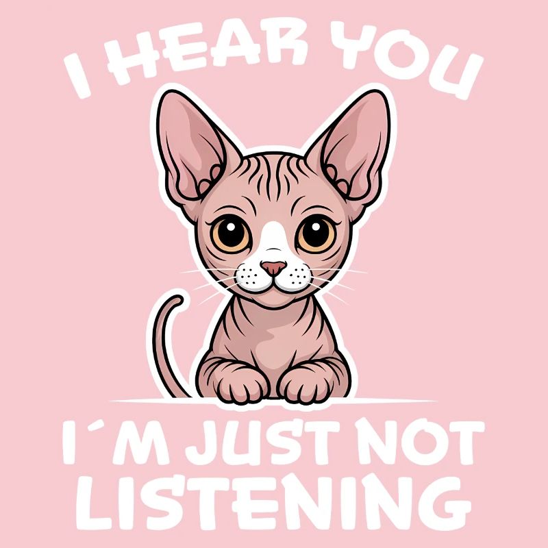 Sphynx Katze Spruch Lustiges Sphynx Katze Geschenk
