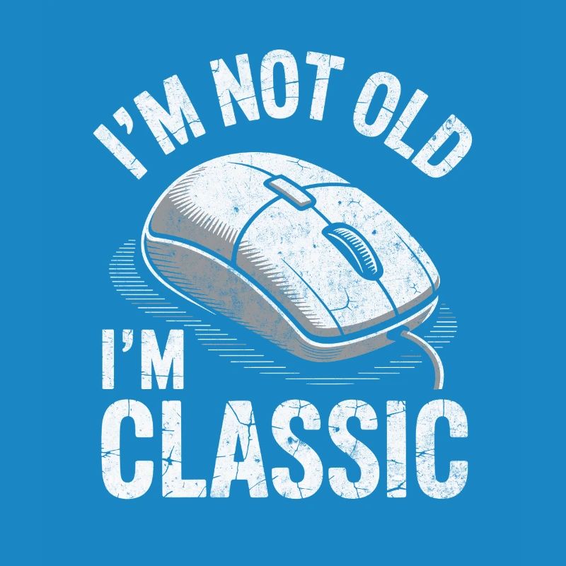 Funny In Classic Computer Mouse